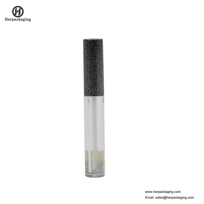 HCL305 Tubi trasparenti lip gloss vuoti in plastica per prodotti cosmetici di colore floccati applicatori lip gloss