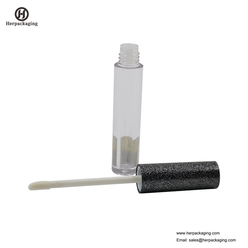 HCL310 Tubi trasparenti lip gloss vuoti in plastica per prodotti cosmetici di colore floccati applicatori lip gloss