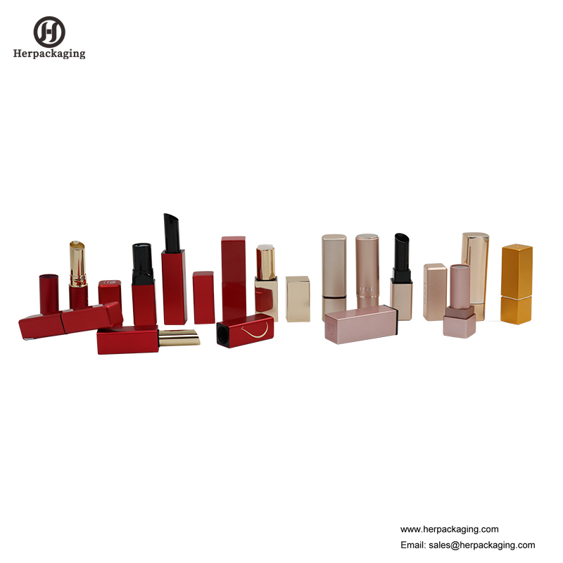 HCL411 Contenitore per rossetto vuoto Contenitore per rossetto Tubo per rossetto Imballaggio per il trucco con chiusura a clip magnetica