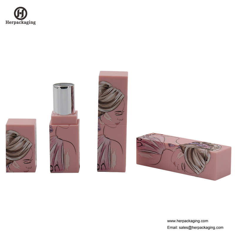 HCL412 Contenitore per rossetto vuoto Contenitori per rossetto Tubo per rossetto Imballaggio per il trucco con chiusura a clip magnetica