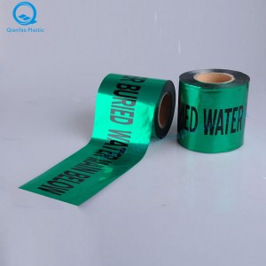 Nastro d'avvertimento rilevabile ACQUA sepolto in Australia; Nastro di avvertimento del decalcificatore GAS; Nastro di avvertimento per deceratore per ACQUA RIPRESA