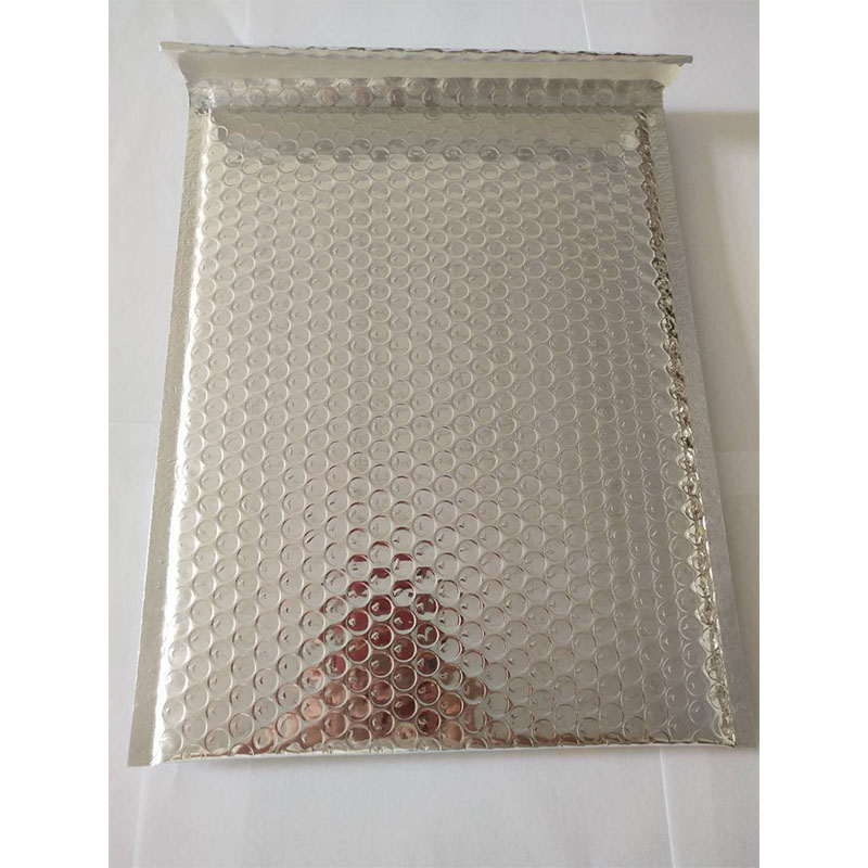 mailer all'ingrosso in argento a bolle termiche, buste termiche, buste di plastica a bolle di alluminio