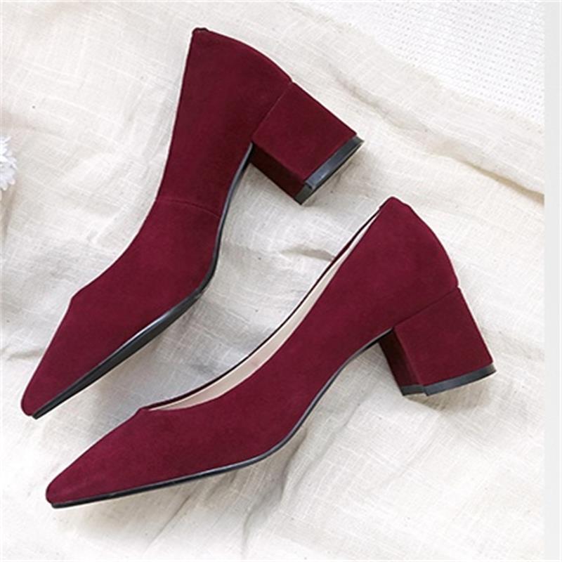 Donne's Leather Suede Scarpe