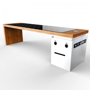 Solar Smart Bench Fornitore in Cina Produttore di alta qualità