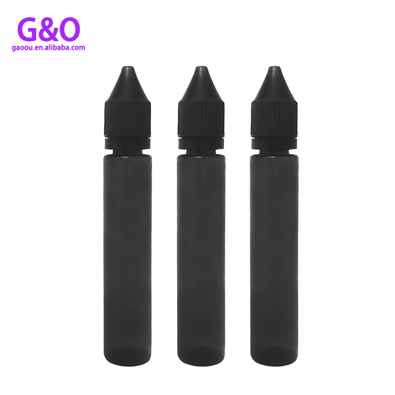 1oz 2oz 4oz 30ml nero gorilla paffuto unicorno e liquido contagocce in plastica bottiglia 1oz nero animale domestico paffuto gorilla unicorno plastica vaper bottiglie