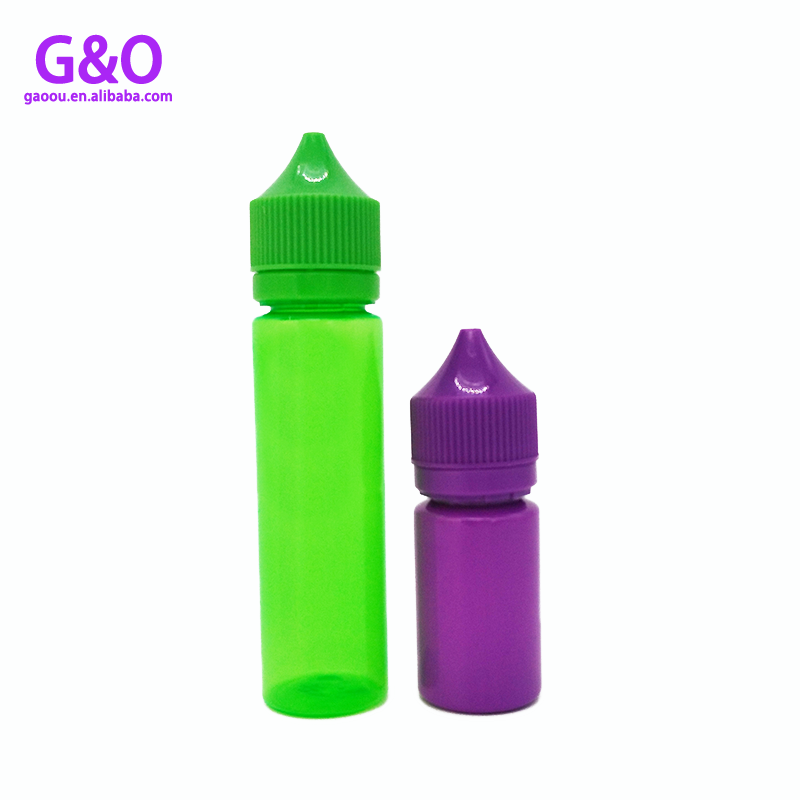 verde viola 30ml paffuto e liquido bottiglia 60ml gorilla e succo bottiglia 1 oz unicorno plastica contagocce bottiglie 2 oz paffuto goccia bottiglie