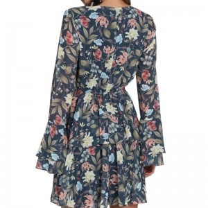 Manicotto a campana per mini dress da donna