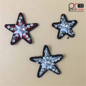 Commercio all'ingrosso di patch 2019 ricamato con perline in resina motivo personalizzato