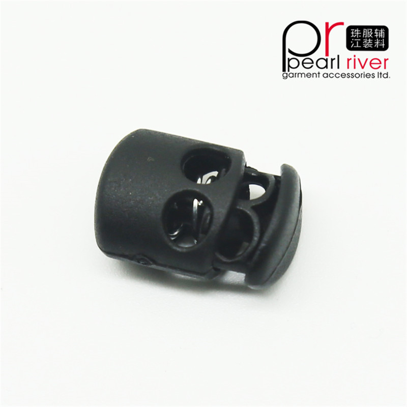 fibbie stopper con fibbie personalizzate di colore nero