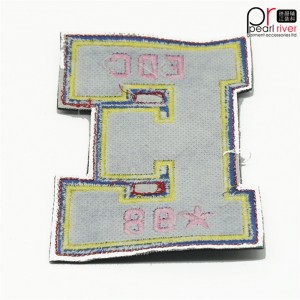 Ultima patch ricamata Lettera EDC Alta qualità