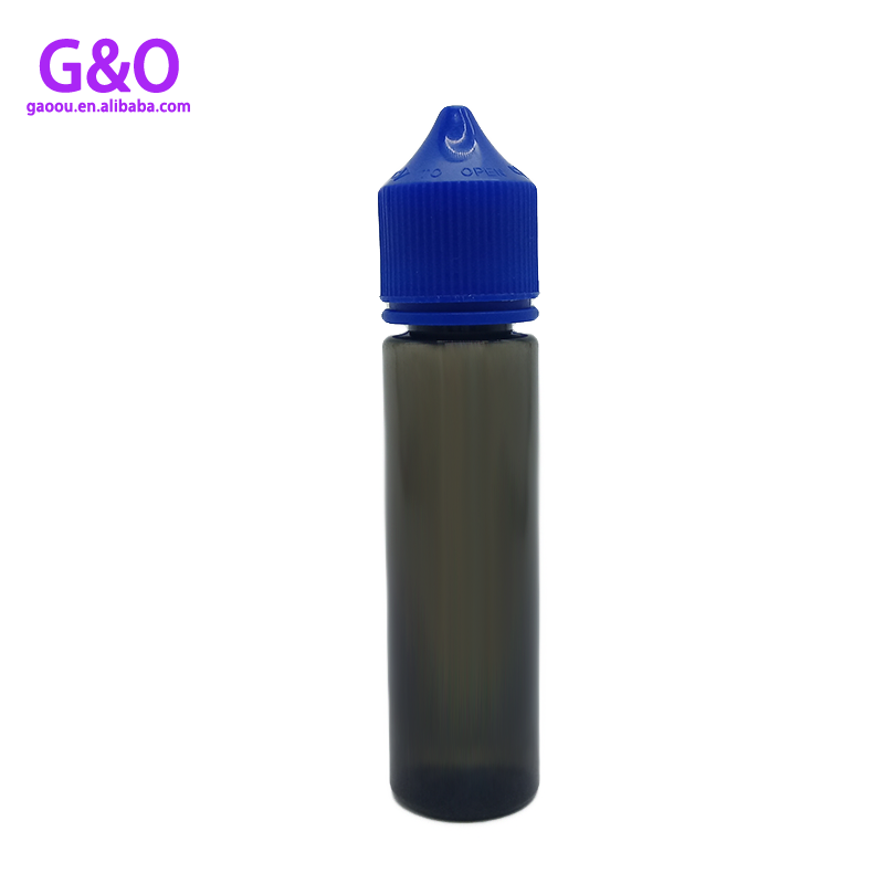 v3 1 oz 2 once nero colorato contagocce bottiglia di olio di fumo 60 ml e liquido bottiglia 60 ml ejuice vape paffuto di gorilla unicorno bottiglie