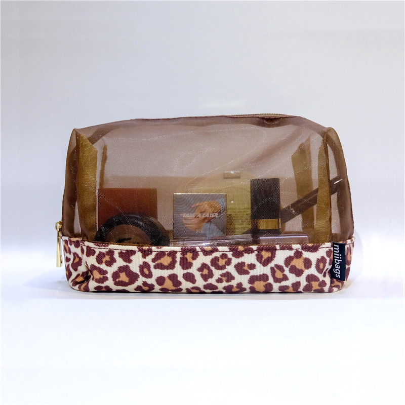 Borsa da donna con stampa leopardata personalizzata