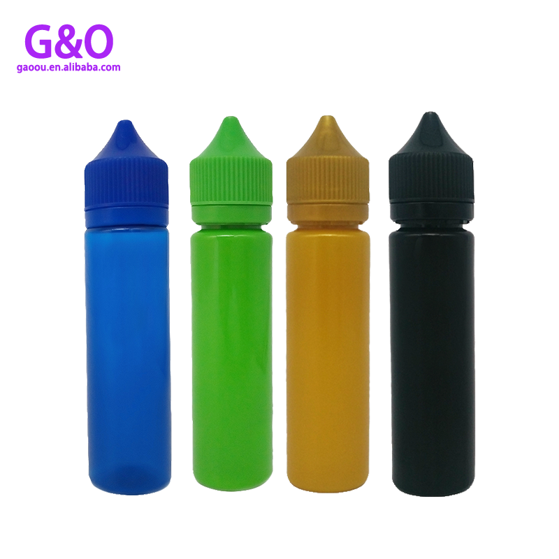 30 ml 60 ml bottiglie di olio di colza bottiglie di olio di colza bottiglia paffuta bottiglia di gorilla unicorno 60 ml contenitore di plastica colorato contagocce contenitore di contagocce eliquido