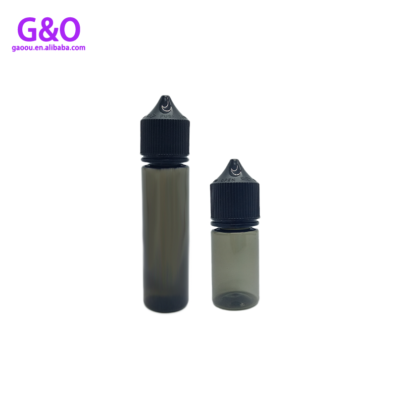 v3 ejuice pet bottiglia ejuice bottiglia di plastica 30ml 60ml nuovo eliquid paffuto paffuto unicorno contagocce bottiglie nero blu bottiglie eliquid