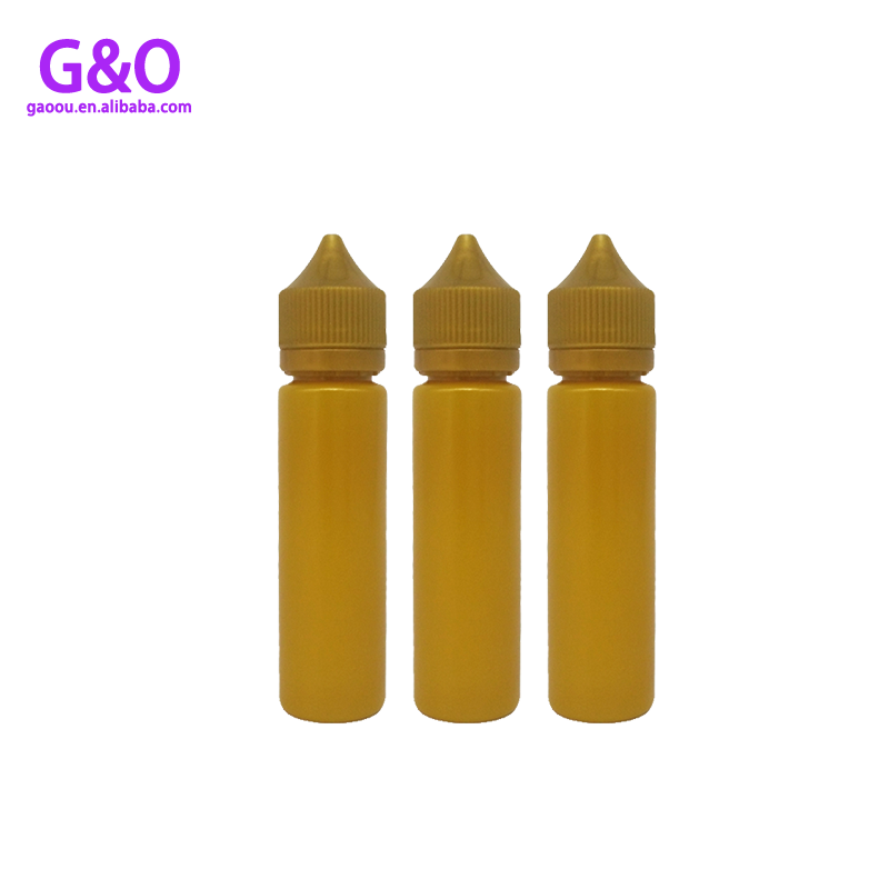 Flacone da 60ml bottiglia di eliquido unicorno unicorno nuova v3 nero di plastica blu pet un gorilla paffuto unicorno flacone contagocce