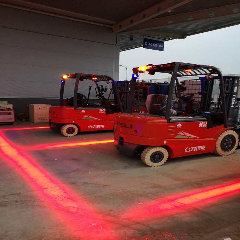 Spia 18w per luce rossa di sicurezza per carrello elevatore