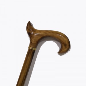 Bastone da passeggio in legno canna per uomo cieco