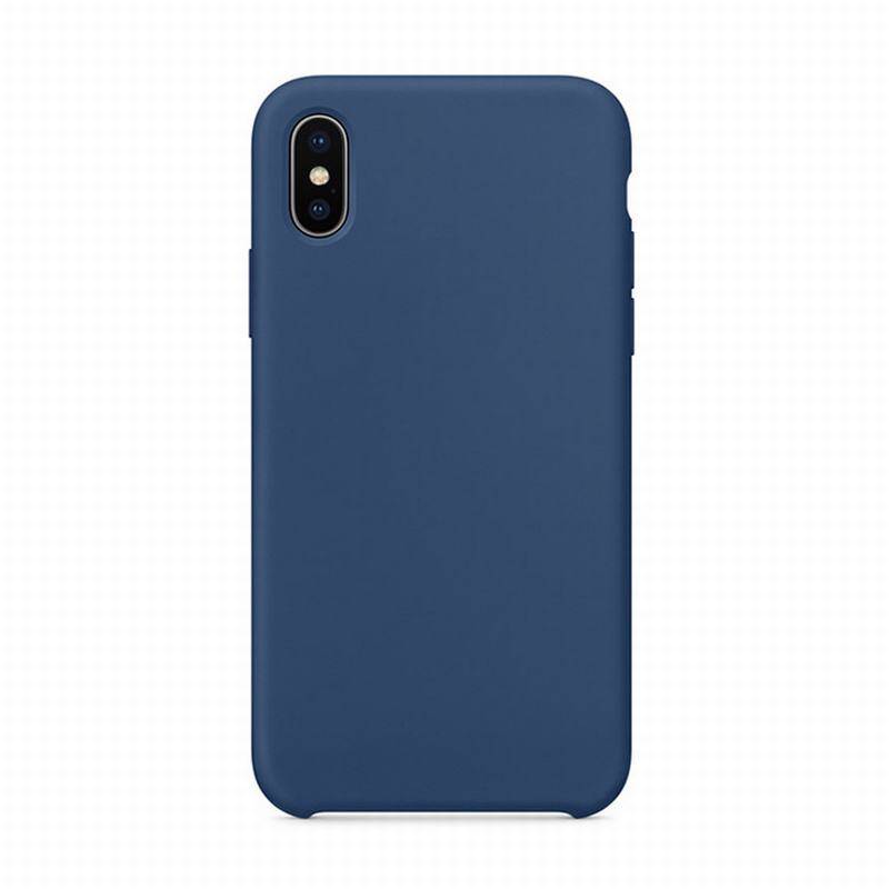 Custodia in silicone per telefono cellulare per iPhone X XS MAX, custodia in silicone per iphone 7