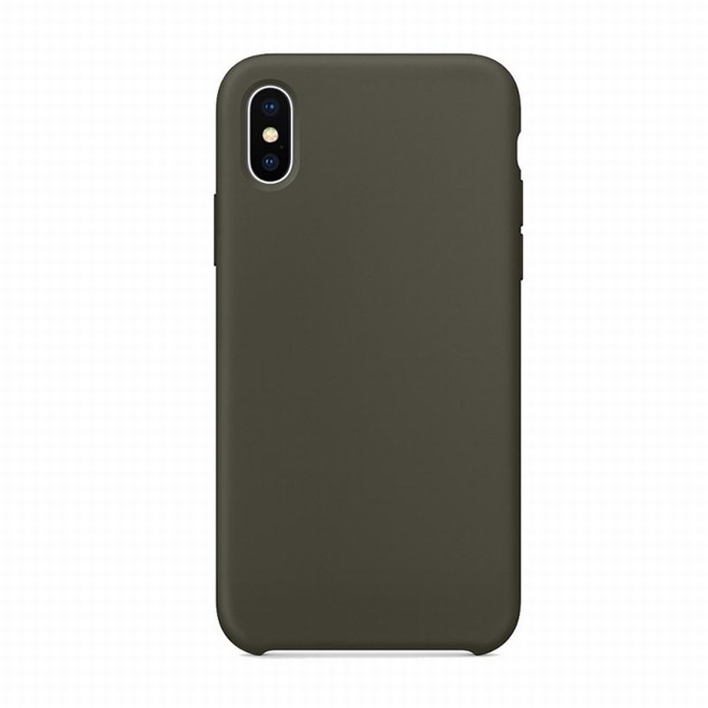 Custodia in silicone per telefono cellulare per iPhone X XS MAX, custodia in silicone per iphone 7