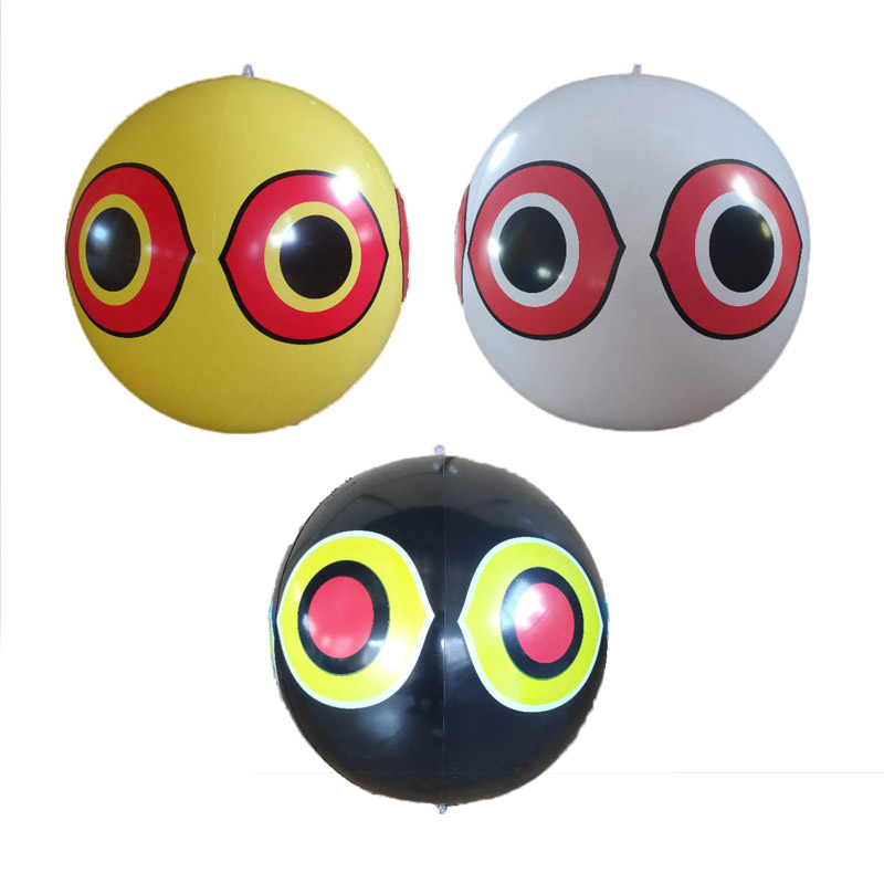 Visual Bird Repellers Gonfiabile Scare Eye Balloons Pest Controller Veloce ed efficace Visual Deterrent Farm Frutteto Protector