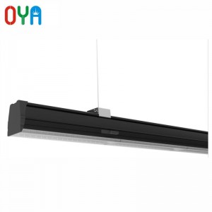 Sistema di illuminazione lineare a LED PWM dimmerabile da 60W con binario portante a 7 fili