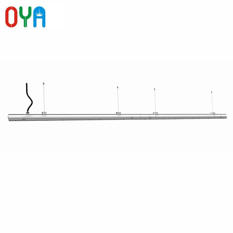Sistema di illuminazione lineare a LED PWM dimmerabile da 60W con binario portante a 7 fili
