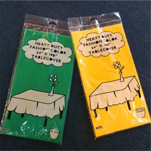 Tovaglia da ristorante monouso in plastica tonda / rettangolare Tovaglie regalo natalizie