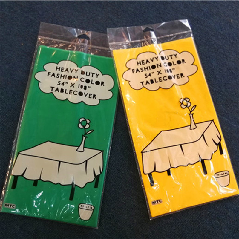 Tovaglia da ristorante monouso in plastica tonda / rettangolare Tovaglie regalo natalizie