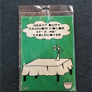 Tovaglia da ristorante monouso in plastica tonda / rettangolare Tovaglie regalo natalizie