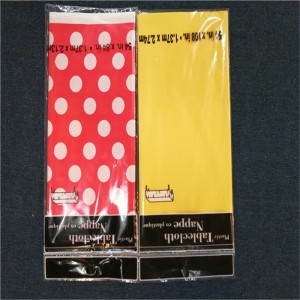 Articoli per la tavola tovaglia usa e getta in plastica stampata PEVA