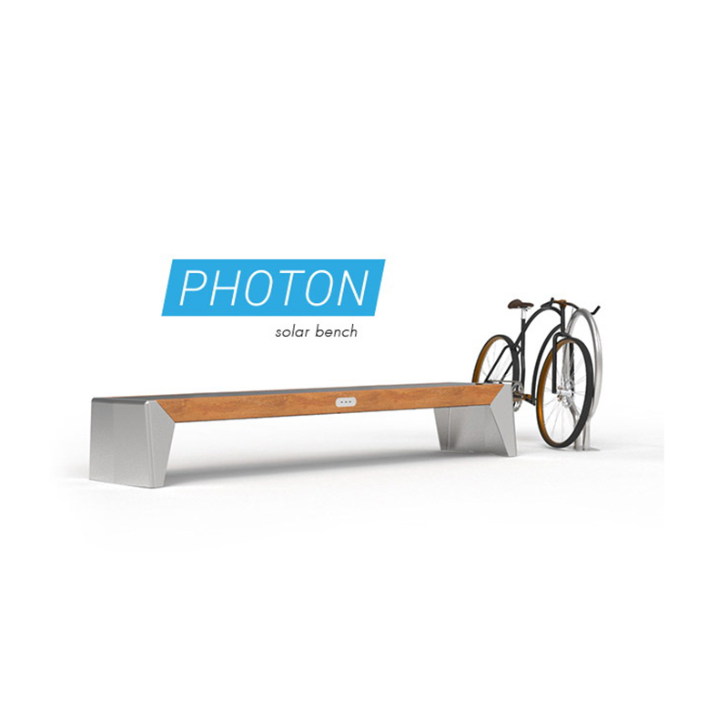Smart City Charging Bench Arredamento urbano fotovoltaico