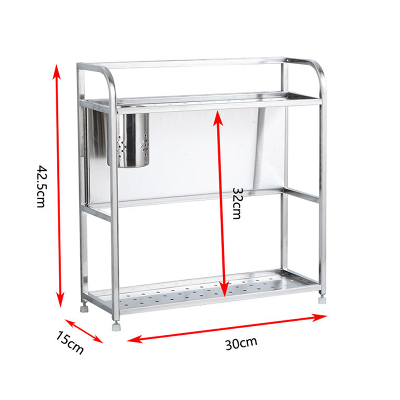 Portaspezie in acciaio inox, porta coltello, portaoggetti