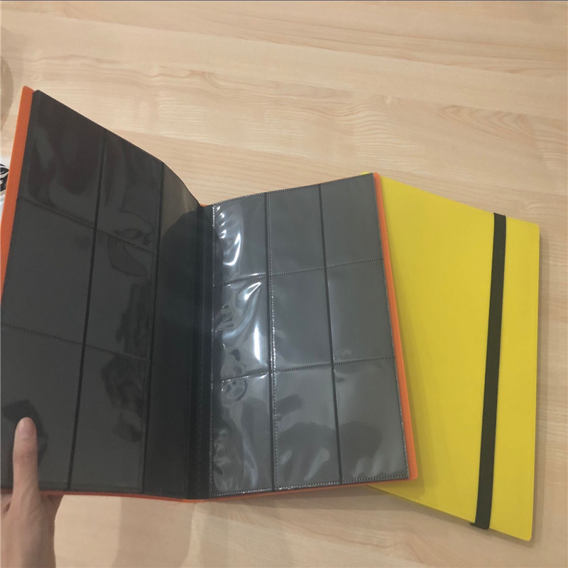 Album da tasca flessibile con 9 tasche Porta carte da gioco