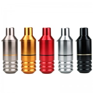 Macchina per penne a penna Tattoo Pen, Macchina per tatuatori a motore Faulhaber tedesca, con 2 testine, interfaccia DC, Pistole per tatuaggio da Beauty \u0026 Health