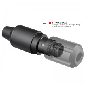 STIGMA CNC FAULHABER Motor Short Pen Tattoo Pen Rotary Tattoo Machine 2019 Nuovo stile CNC-M-Q2