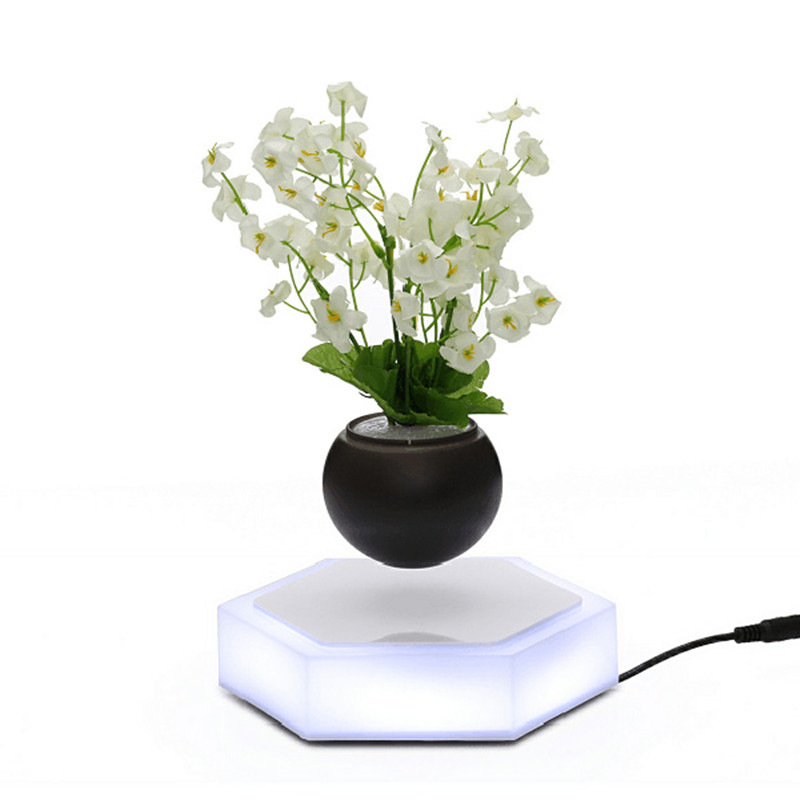 Vaso da fioriera per piantatrice di fiori bonsai a 360 levitazione magnetica