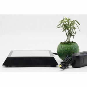 nuovo specchio quadrato base levitazione a levitazione volante bonsai albero di latta