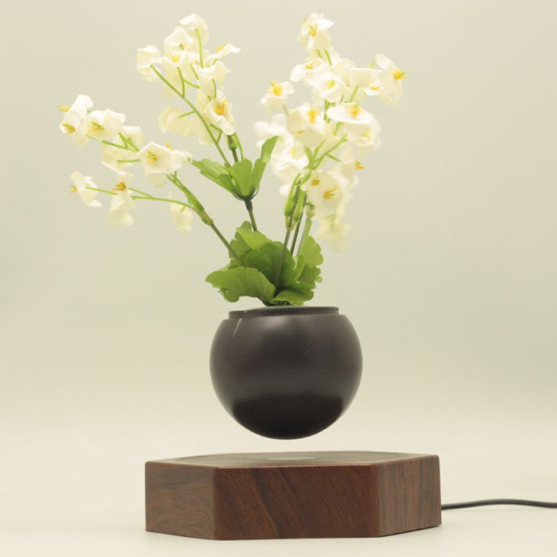 fioriera in legno levitante galleggiante bonsai vaso in vaso PA-0720