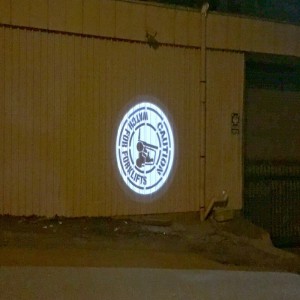 Lampada per proiettore Gobo per uso esterno