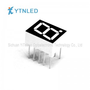 Display a LED a 7 segmenti rosso a 7 cifre da 0,39 pollici, tubo digitale