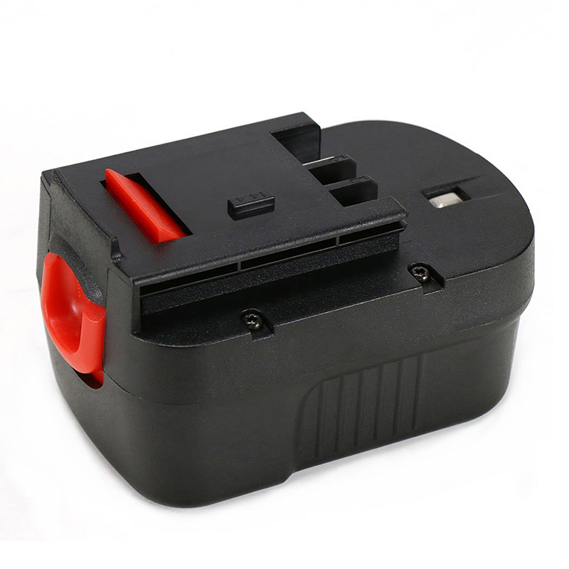 Batterie Ni-Mh 2500mAh 14,4V ricaricabili per utensili a mano sostitutive per Black u0026 Decker A1714, A14, A14F, A144
