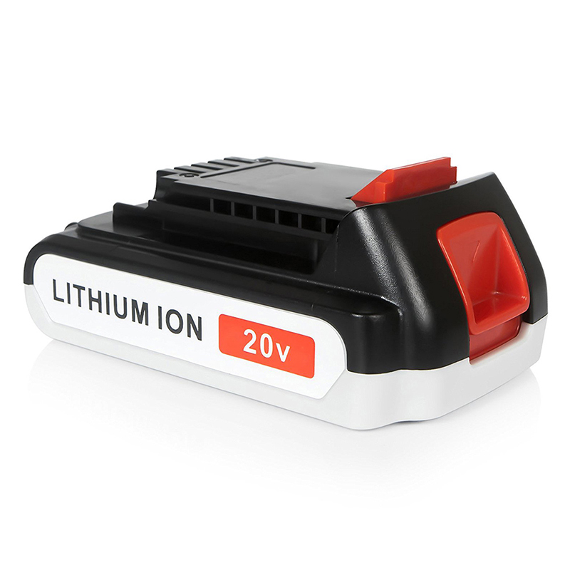 Batterie Li-ion 1500mAh 20V di ricambio per strumenti a batteria per Black u0026 Decker LB20, LBX20, LBX4020, LB2X4020