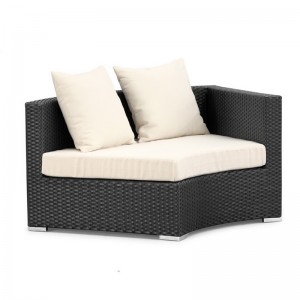 Set di sedute da giardino angolari componibili confortevoli