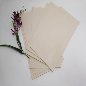 Foglio di plastica del poliestere dell'ANIMALE DOMESTICO dell'ANIMALE DOMESTICO di colore dell'albicocca di alta qualità 0.5mm per mobilia