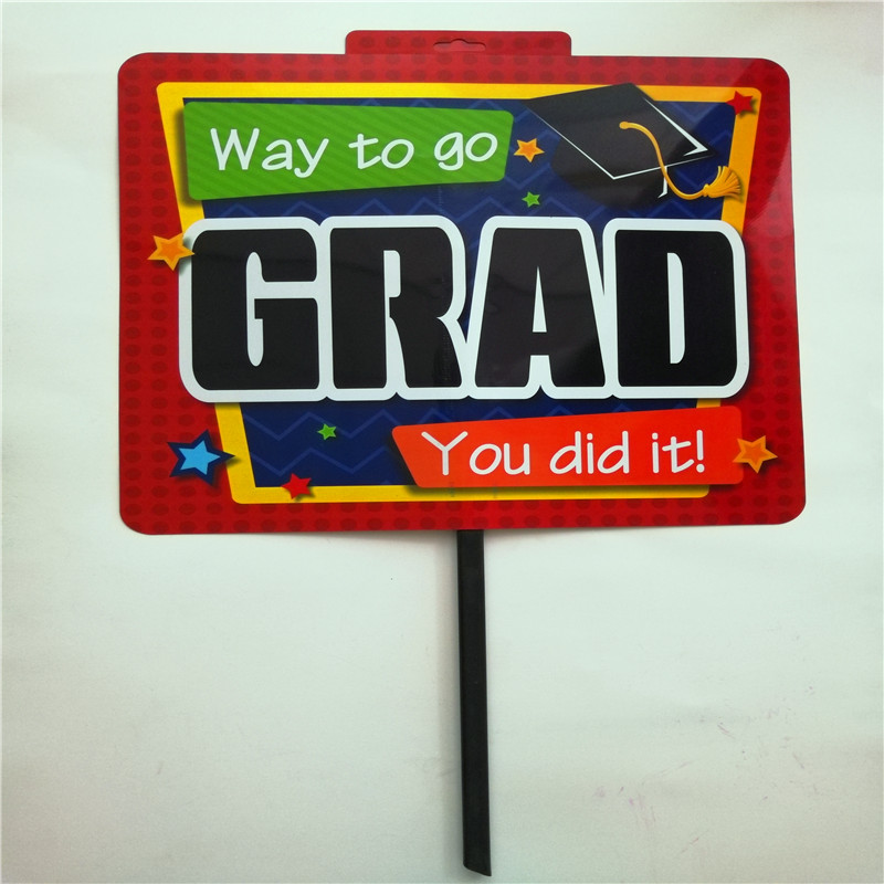 Grad pubblicità per Child Holiday Decor e Entertaining Essentials Yard Sign