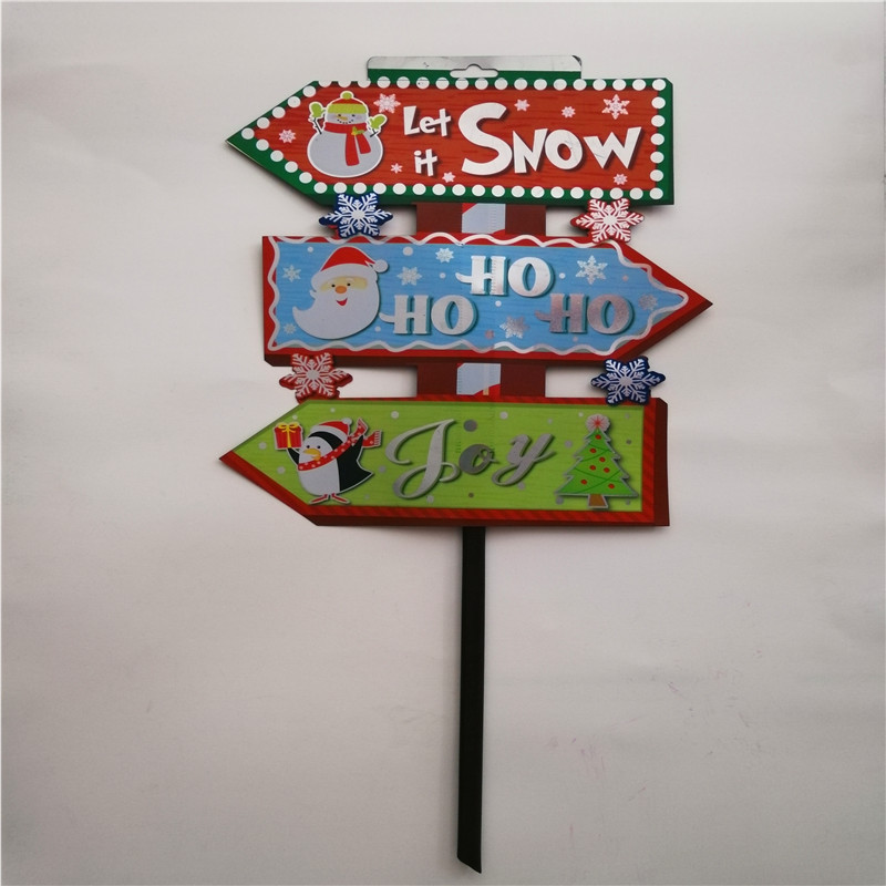 Grad pubblicità per Child Holiday Decor e Entertaining Essentials Yard Sign