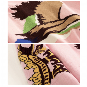 Il maglione del pullover delle donne del knit delle donne di progettazione dell'oca di Jacquard dell'oca selvaggia di intersezione del logo di OEM \u0026 del ODM