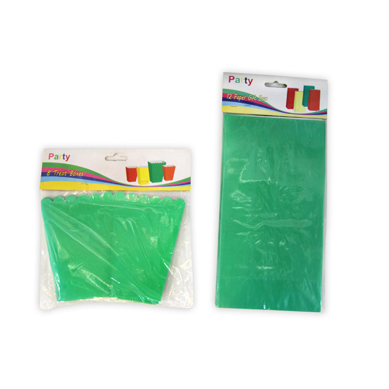 Buon prezzo stoviglie di carta personalizzato set di stoviglie vacanza di colore brillante