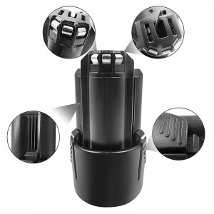 Li-ion 2000mAh 10,8 V BAT411, BAT412, BAT413, 2 607 336 996 Bosch Batterie di ricambio Utensili elettrici