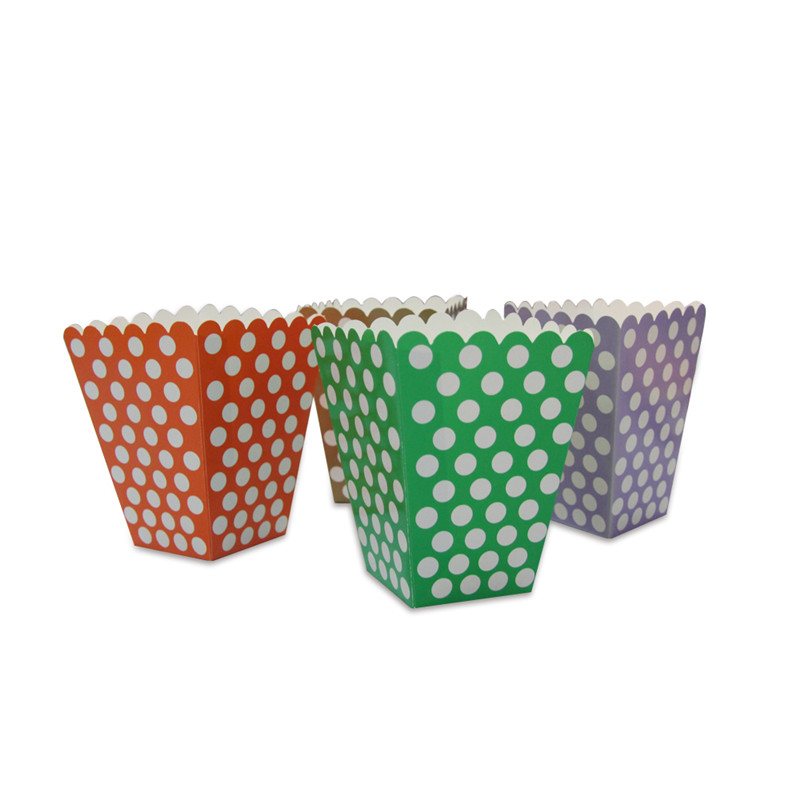 Contenitore di carta portatile per scatola di caramelle Scatola colorata OEM Design Packing Case regali